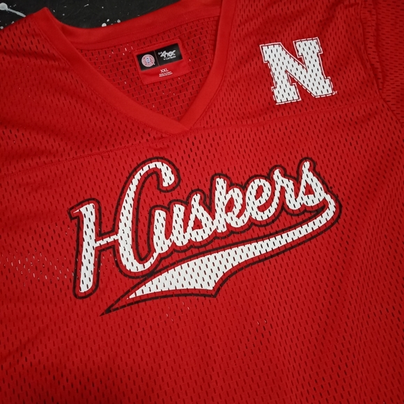 Nebraska Cornhuskers vintage mesh football jersey - Picture 2 of 7
